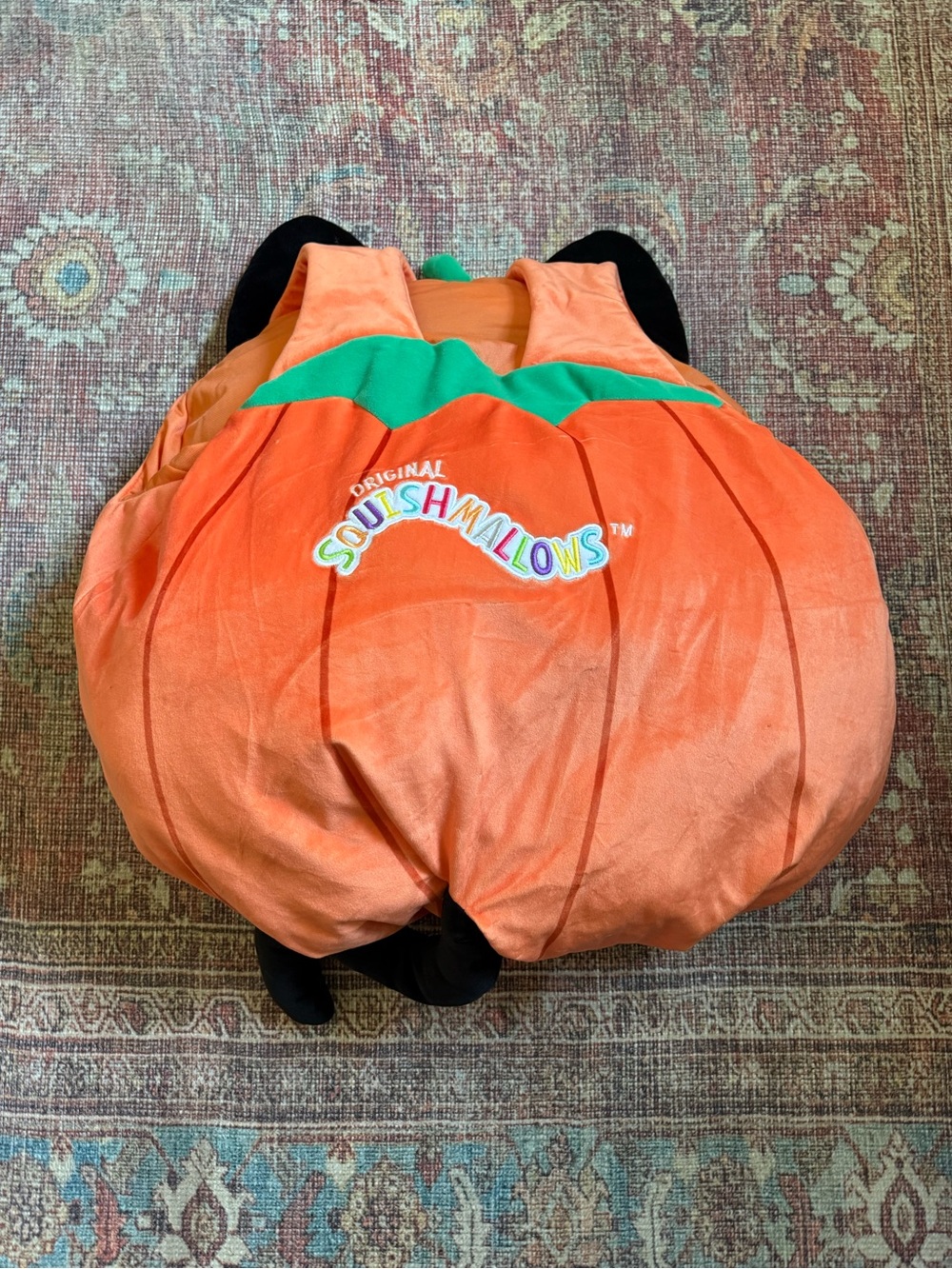 Squishmallows Calio Cat Plush Pumpkin Cat Halloween Costume- Orange & Black - Picture 3 of 10